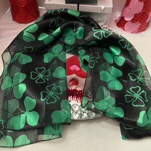 NIP ST PATTY’S DAY SHAMROCK ☘️ SCARF